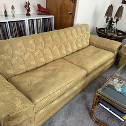 Mid Century Modern Couch and Chair