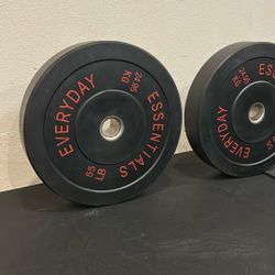 55lb Everyday Essentials Bumper Plates