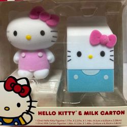 Hello Kitty And Milk Carton New
