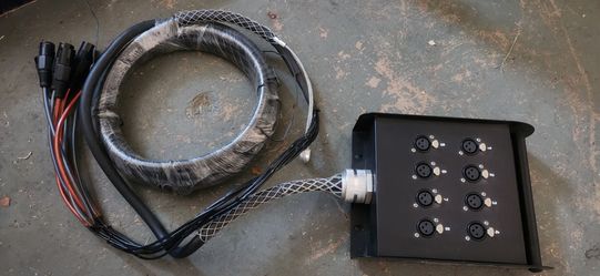 Seismic Audio  8 channel 20 foot box snake cable