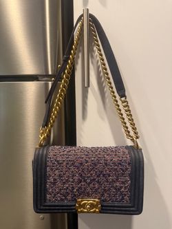 Chanel Boy Tweed and Denim