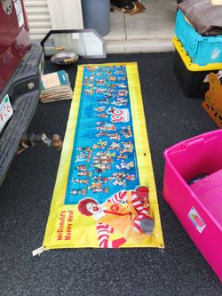 Happy meal banner