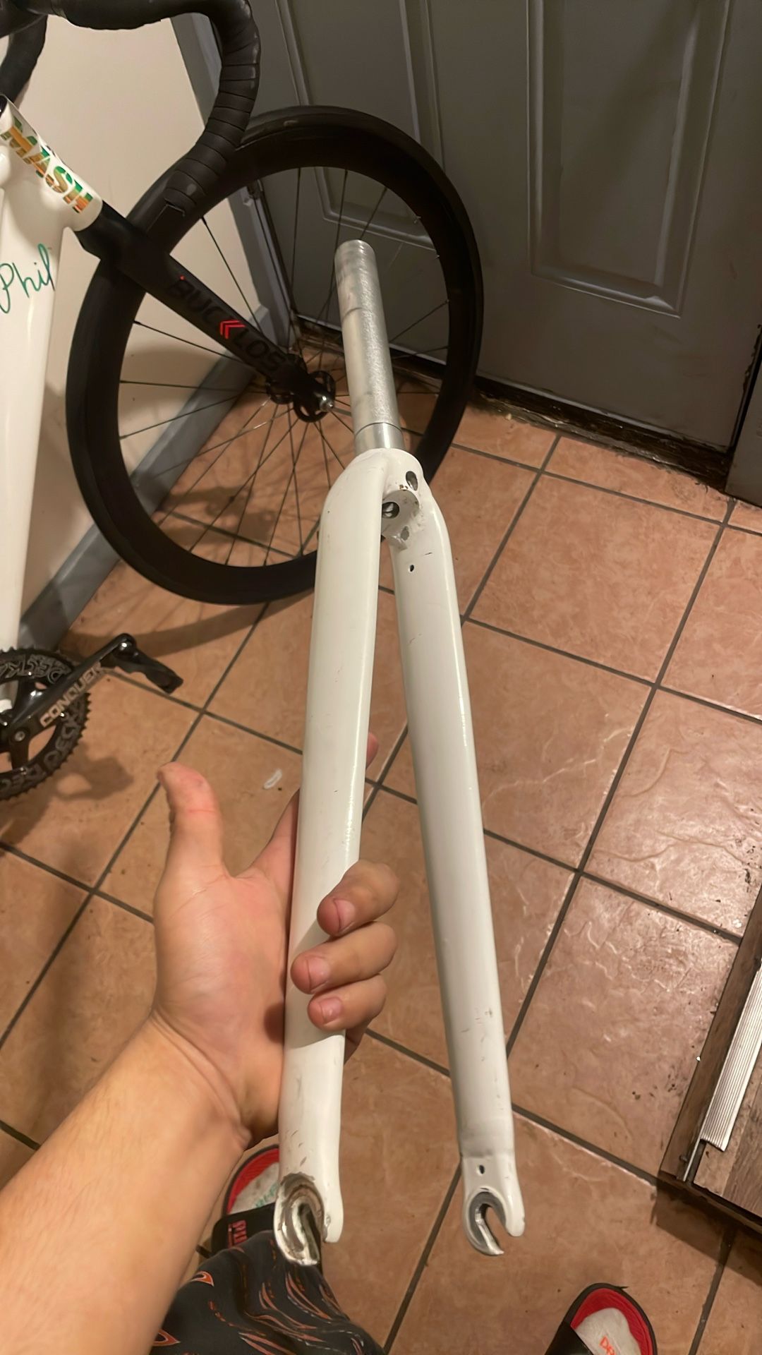white 6ku fork