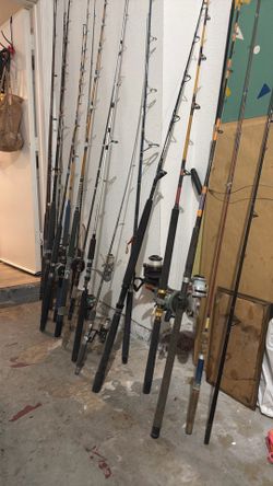 Saltwater fishing poles for sale