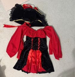 Women’s Small Red Pirate Costume