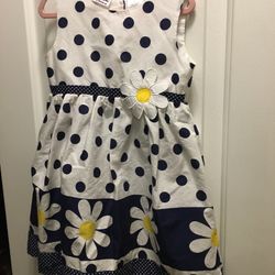 Easter Flower, Polka Dot Dress