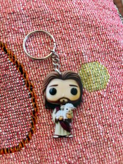 Jesus Funko Pop Style Keychain