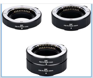 JJC X Mount Auto Focus Macro Extension Tube Set for Fujifilm Camera & Lens for Fuji X-E5