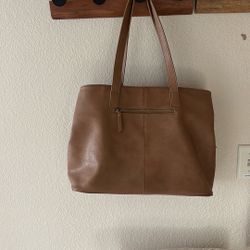 Large leather Tote Bag