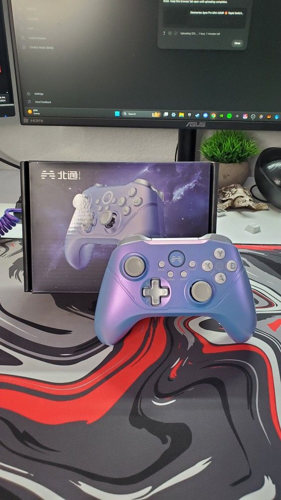 BEITONG Asura 2Pro Plus PC Controller No Drift Hall Effect Joystick Wireless Gamepad For Switch Tesla Mobile Gaming,6 Axis Motion Control/Mechanical K