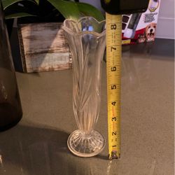 Small Glass Bud Vase