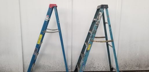 Ladder one Werner,one $30 each Good condition  Just Have Paint