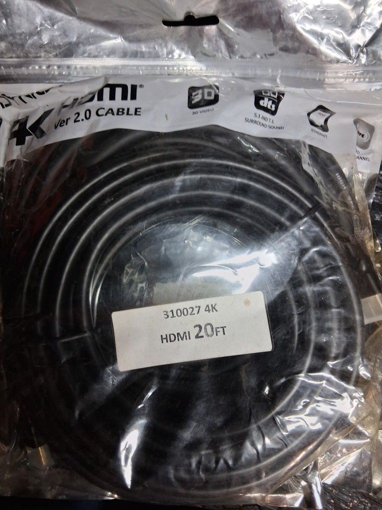 20 Foot HDMI Cable
