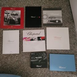 Chopard Collector Lot – Books, Catalogs, CDs, DVDs, & Tire Gauge (Rare Promo Items)