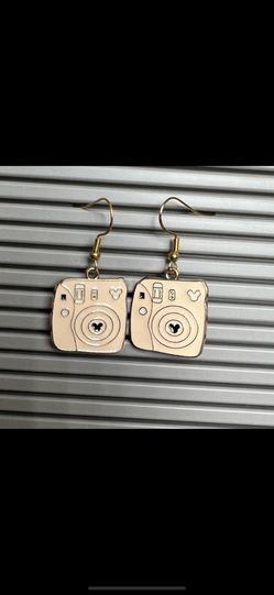 Disney Polaroid Dangling Earrings
