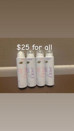 Dove whole body deodorant