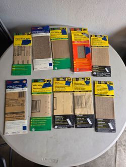 Lot of Sandpaper