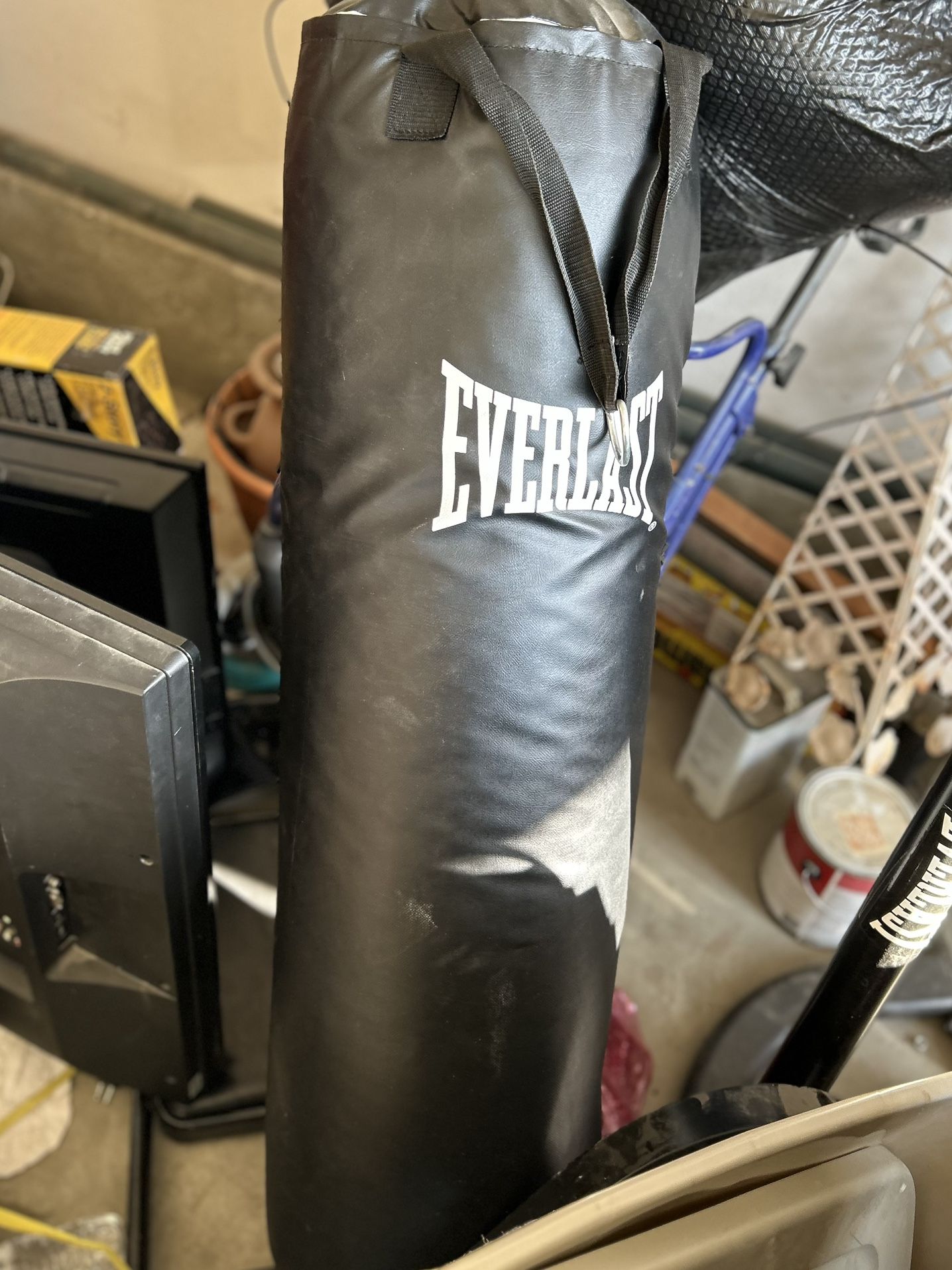 Everlast Punching Bag And Stand