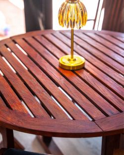 Teak Wood Outdoor Dining Table