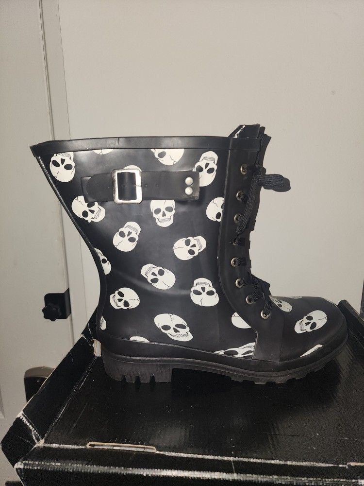 Gothic Rain Boots
