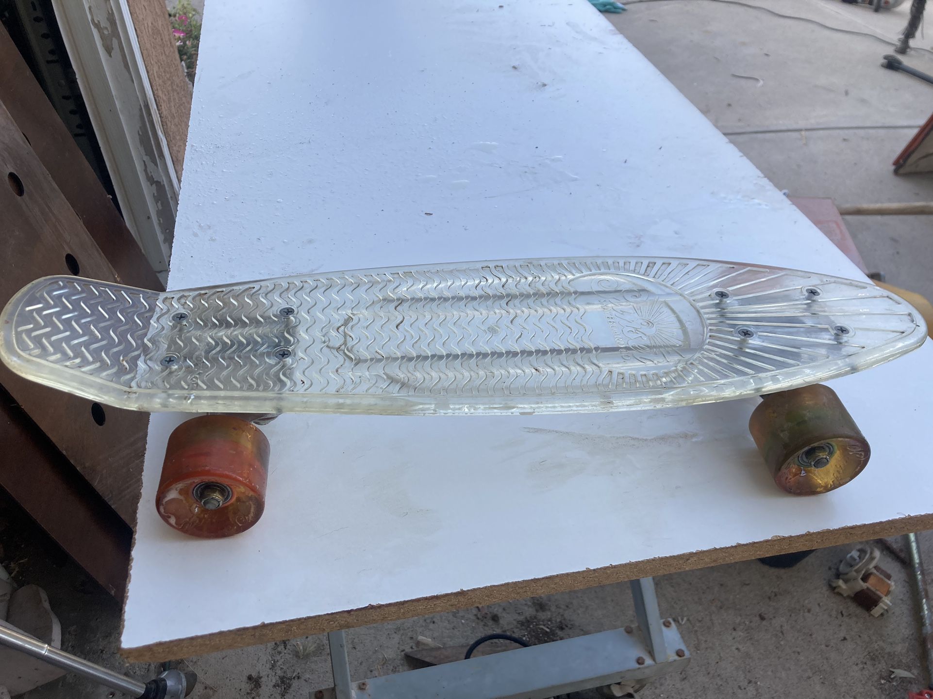 Sunset Skateboard With The Light Up Wheels