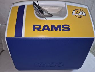 NFL LA Rams Igloo Playmate Elite Cooler 16 Qt 30 Can Tailgate Ice Chest