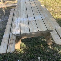 Pressured Treated Picnic Tables 