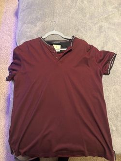 Burgundy size XL shirt