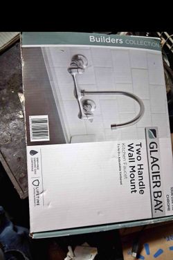 Kitchen Faucet 2 handle wall mount