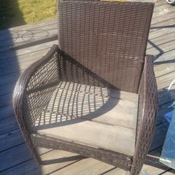 Wicker Chair Set