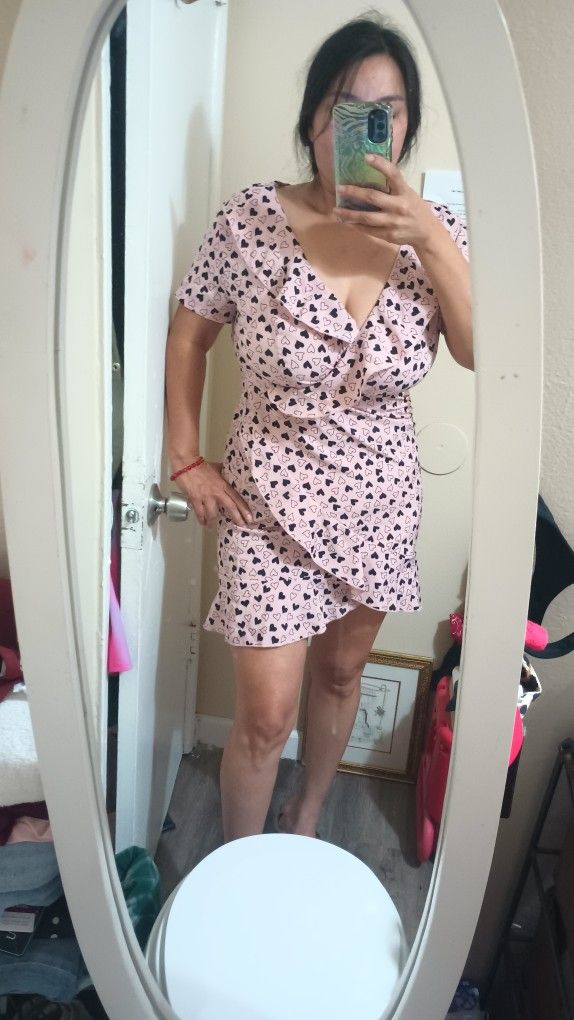 Heart ❤️ Dress Small /Vestido De Corazones Small