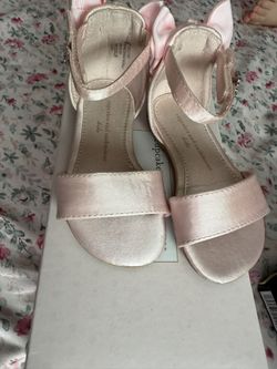 Pink  bow girl shoes 