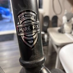 Men’s 54 Cm Fixed Gear, Black PURE FIX CYCLES 