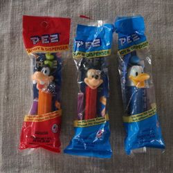 Pez Disney Characters Lot
