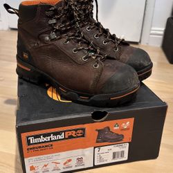 Timberland Pro Endurance Steel Toe Safety Construction Boots