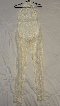 White Jumpsuit Size S