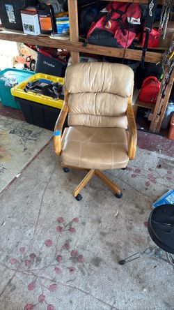 Adjustable Leather Chair
