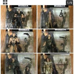 Vintage Mad Max Road Warrior action figure set of 6