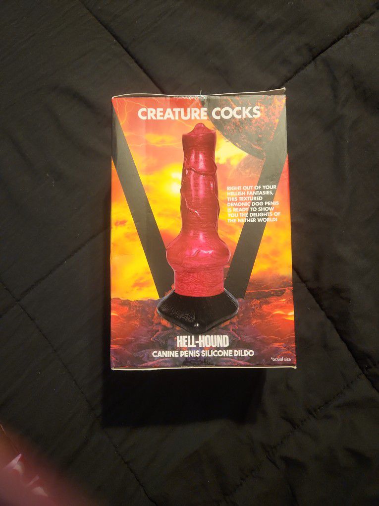 Hell-Hound Canine Penis Silicone Dilso