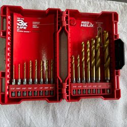 Milwaukee Red Helix Drill Bit Set 