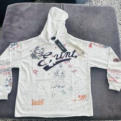 Saint Mxxxxxx x Denim Tears Graffiti Hoodie. XL