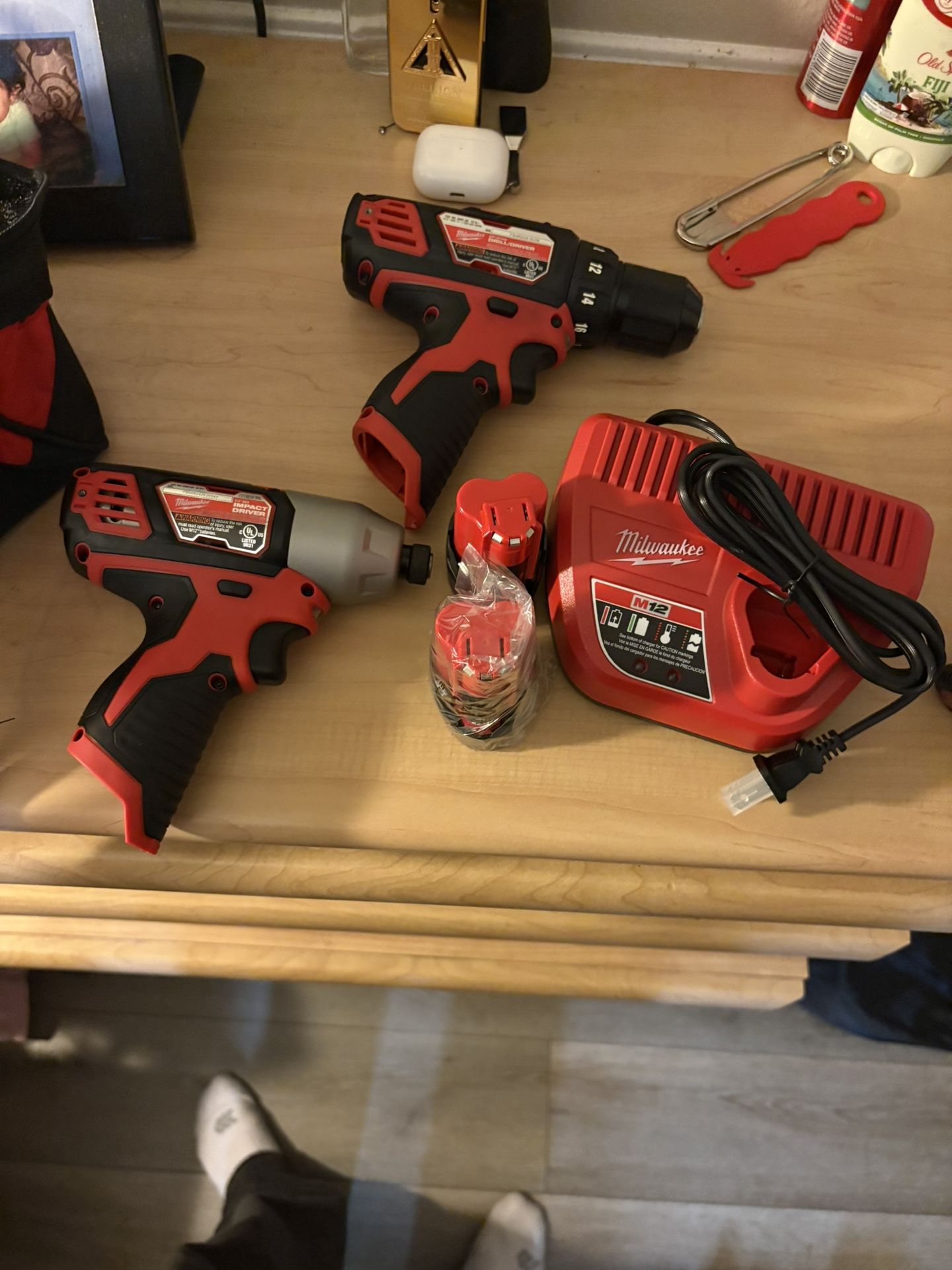 Milwaukee M12 Impact And Drill