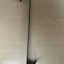 Black Over-the-Door Hook / Towel Hanger