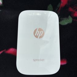 HP Sprocket Portable Photo Printer White & Gold