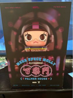 Pop Mart Mega Space Molly Shanghai 400%
