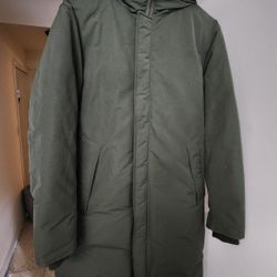 Muji Long Down Parka