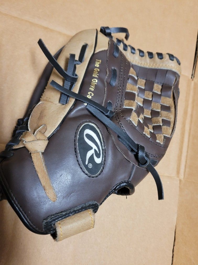 Rawlings Baseball Glove PM1709BR 11.5” Brown Playmaker Series LHT