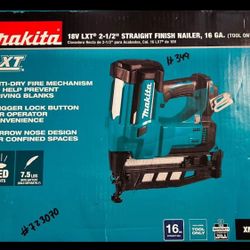 Makita Finish Nailer 