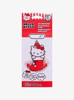 Hello Kitty Rotating Christmas Air Freshener, Brand New In Package