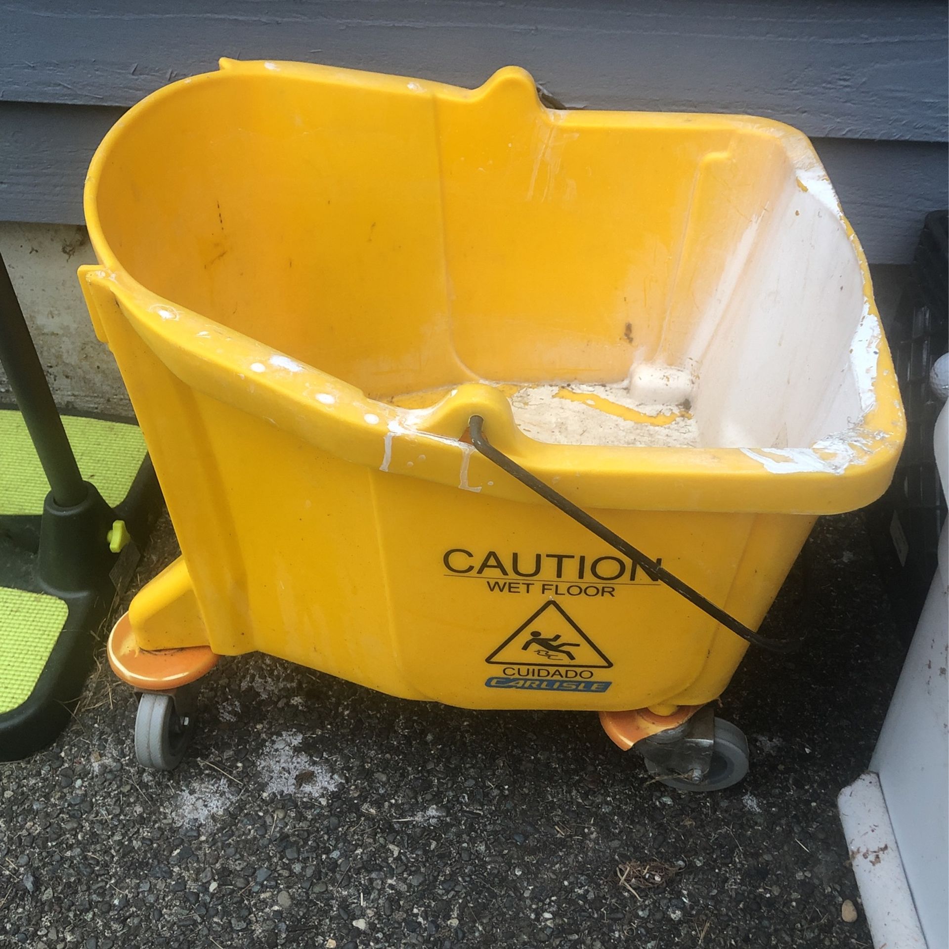 Heavy Duty Mop Bucket On Wheels